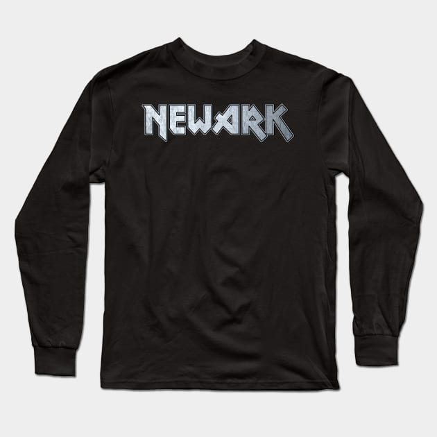 Newark DE Long Sleeve T-Shirt by KubikoBakhar